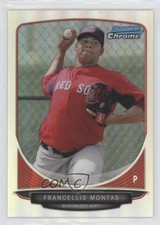2013 Bowman Chrome Prospects Refractor Frankie Montas Francellis #BCP129 3q5