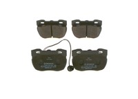 Bosch 0 986 424 287 Bremsbelagsatz, Scheibenbremse FüR Land Rover