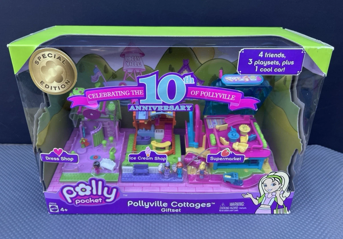 Lot De 6 Figurines Polly Pocket – Mattel, Clip Collection