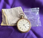 Antique Swiss Made Pocket Watch - Best Patent Lever - Roman Numerals  For Repair