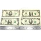 1981-1995 $1 $5 $20 Fed Reserve Note Misaligned Printing Error Lot of 4 #C938-4 — photo 9