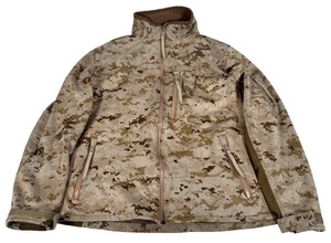 USMC Combat Desert Jacket CDJ 180S Soft Shell MARPAT Size Medium