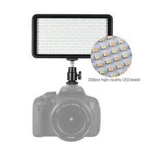 _Andoer Ultra-thin 3200K/6000K Dimmable Studio Video Photography LED Light Panel
