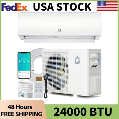   9000 BTU SEER2 20 Mini Split Air Conditioner Cools Rooms Up to 450 Sq.Ft 230