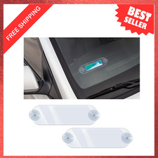 2PCS Ez Pass Holder, Windshield Mount with Strong Suction Cups, Universal Toll