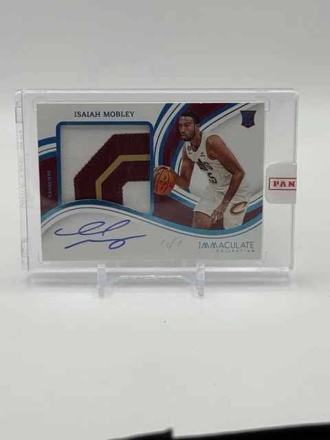 2022-23 Panini Immaculate - Premium Rookie Patch Autographs Isaiah Mobley 1/1