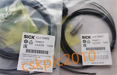 1 PCS NEW IN BOX SICK Optical fiber head sensor LL3-DM02 1 PCS NEW IN BOX SICK Optical fiber head sensor LL3-DM02
