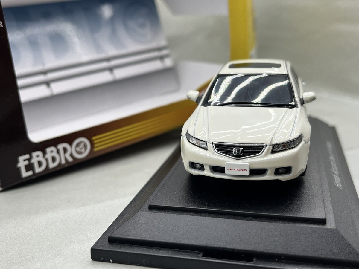 🇺🇦 1:43 Honda Accord 2002 7th White Ebbro 1/43 CL7 | eBay