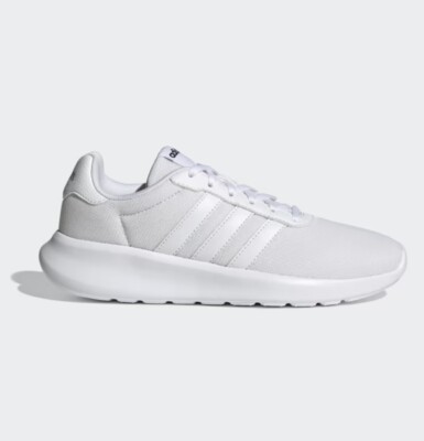adidas Lite Racer 3.0 Women's Size 8.5 White Running Shoes Sneakers GW7955  | eBay