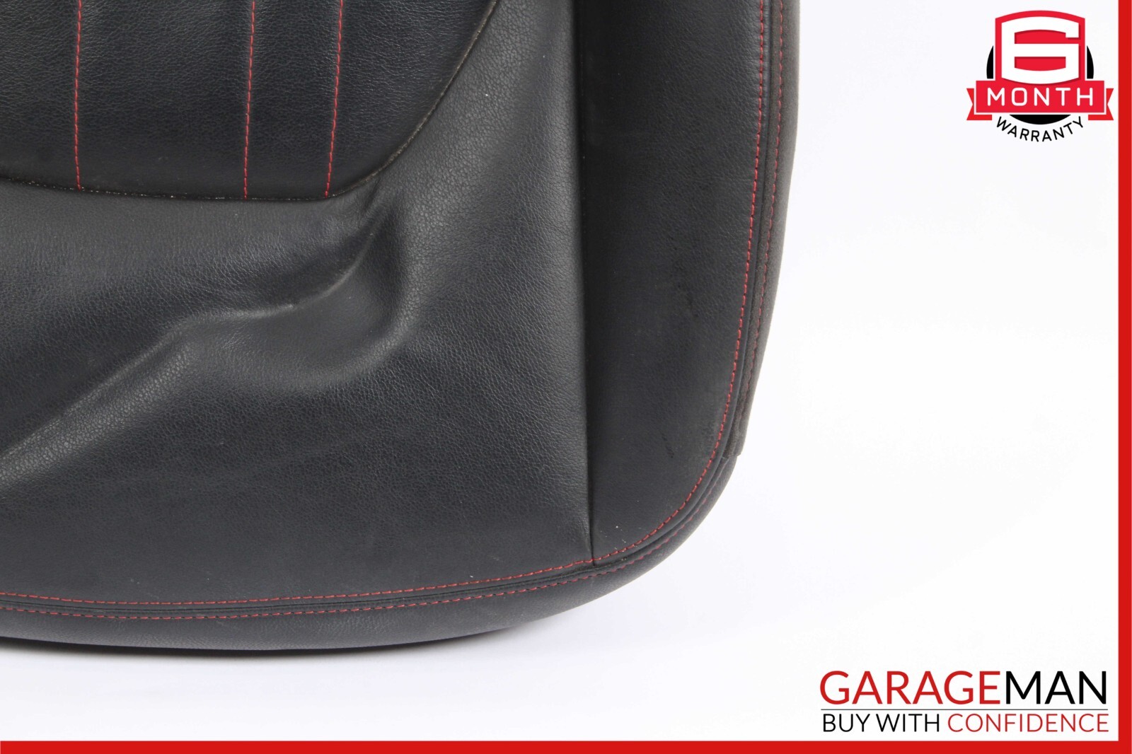 14-17 Maserati Ghibli Front Right Side Lower Bottom Seat Cushion Cover Black OEM