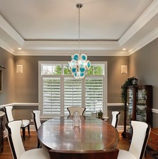 Holly Pop Chandelier made in Venice by Mazzega, c 1958-62