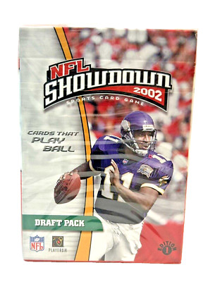 NFL Showdown 2002 Card Game (WOTC) 1st Edition Draft pack Factory Sealed