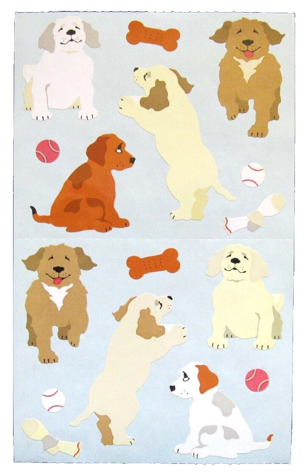 Наклейки для скрапбукинга собаки и щенки