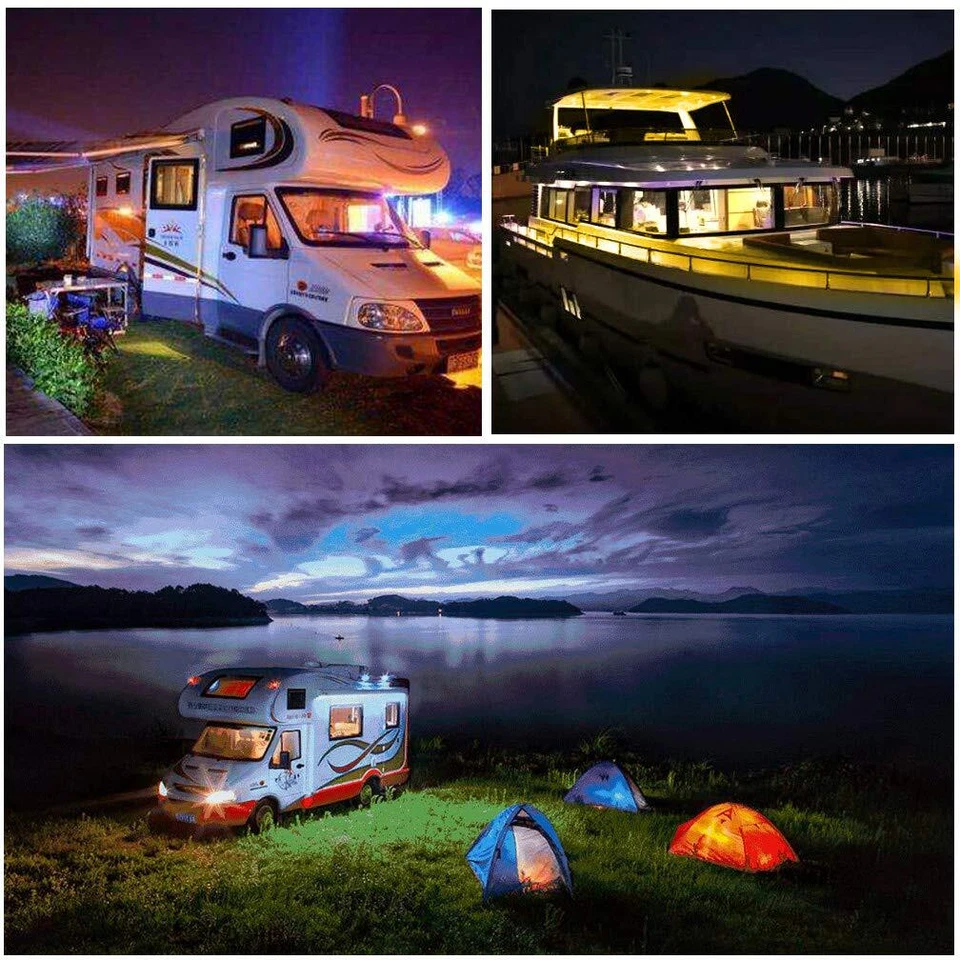 E26 12V 24V LED Light Bulbs 3W Low Voltage Warm White 3000K E27 Edison Standa... - Image 4 of 4