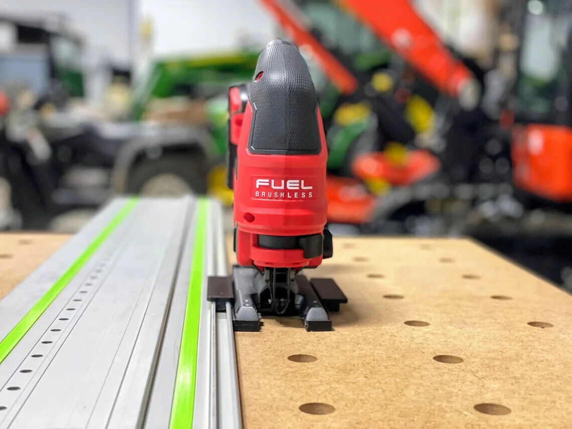 Milwaukee Jig Saw Adapter for Festool & Makita Track Saw Guide Rails 18v Fuel 27