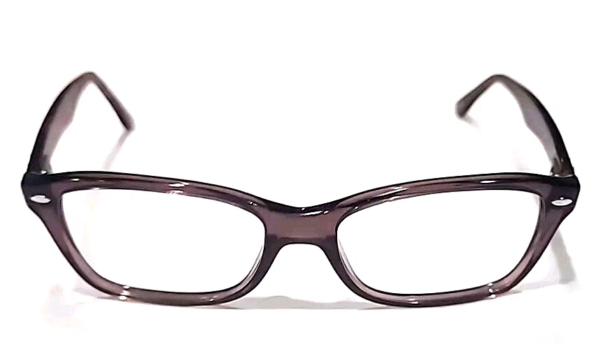 Marco de gafas Ray Ban RB5228 5628 púrpura tortuga 55-17 140 punta agrietada Foto 2 de 4