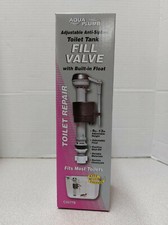 AquaPlumb C5677B Adjustable Anti-Siphon Toilet Tank Float Fill Valve, Standard