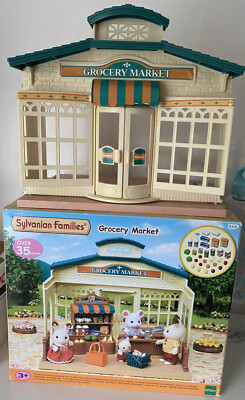 Sylvanian Families Lebensmittelmarkt Geschäft Laden Zubehör nicht enthalten verpackt EG