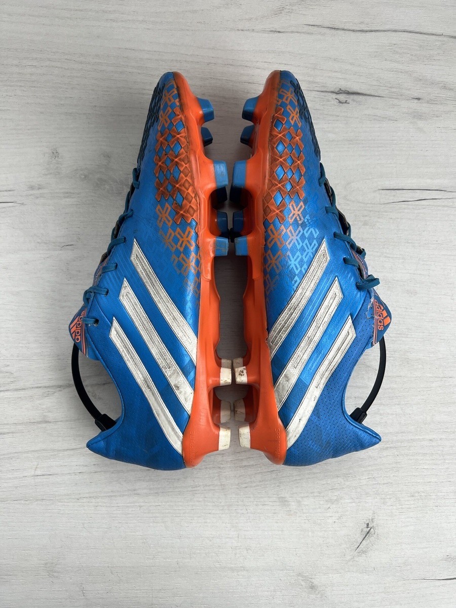 Predator サッカーシューズ 青/オレンジ 楽天市場】サッカースパイク プレデター（カラーブルー）の通販