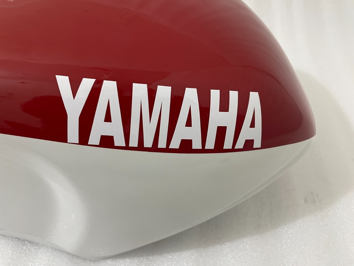 ゴールデンウィーク特別価格！！YAMAHA！！ＹＳＲ50/80　タンク！！ Yamaha Ysr 50 80 Ysr50 Ysr80 1989 Alloy Tank White & Red With Cap