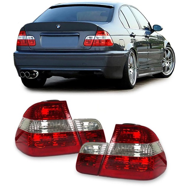 CLEAR TAIL LIGHTS FOR BMW E46 SEDAN 9/20012005 FACELIFT MODEL