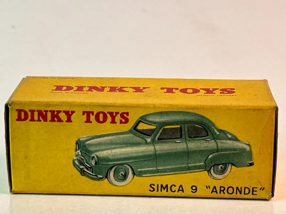 Dinky No. 24U, Simca 9 Aronde Sedan with Original Box - Image 3 of 4