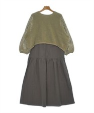 INDIVI Dresses Gray 38(Approx. M) 2200571483037