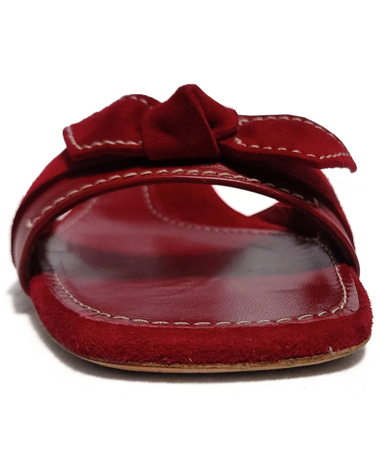 Napa de cordero hoguera roja Bally Russe talla 9 diapositivas de Estados Unidos (0100) Foto 4 de 4