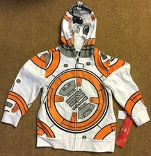 Star Wars Youth Hoodie Size Extra Small With Mask Attachment Super Soft