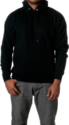 Black Hoodie - Medium - Comfortable - Eco Friendly - 100% Cotton