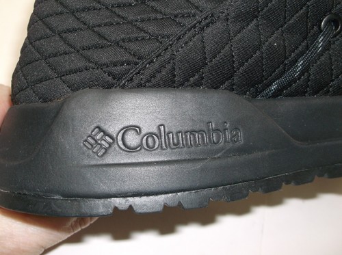 Men's Columbia Shoes 26Cm Black Bm8224 010 Wild Done Moc Draw String Size 9 New - Picture 5 of 6