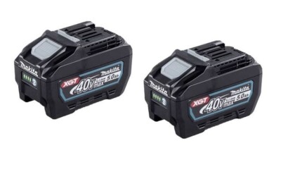 Makita 40v XGT 5ah Li-ion Battery per Pack 191L47 BL4050F UK