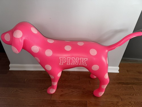 Victoria’s Secret PINK Large Life Size Dog Display Polka Dot Mannequin - Picture 5 of 12