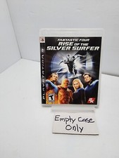 Fantastic Four Rise of the Silver Surfer Play Station 3 Sony Empty Case Only