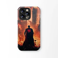 Superman iPhone Case Superhero Bumper Shockproof Phone Case For Apple iPhone