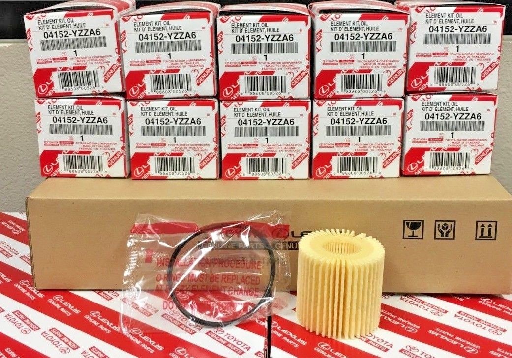 Engine Oil Filter Replacement 04152-YZZA6 04152-37010 Oil Fuel Filter For Toyota Corolla L, LE, LE Eco - Foto 8