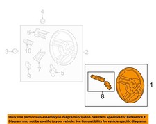Ford Oem 10-12 Mustang Steering Wheel Trim-steering Wheel Ar3z3600ba Ford Oem 10-12 Mustang Steering Wheel Trim-steering Wheel Ar3z3600ba