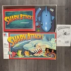 Vintage 1988 Shark Attack Board Game Milton Bradley Working 95% Complete