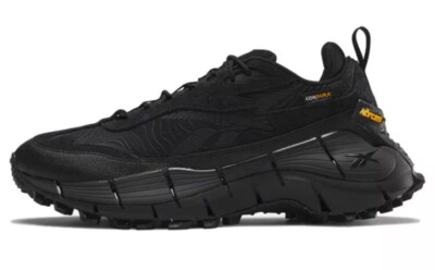 Size 8 - Reebok Zig Kinetica 2.5 Edge Black Pure Grey