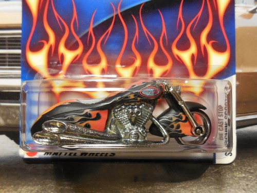 Scooter Hot Wheels 2003 parada fundida a presión edición especial Harley envío gratuito - Imagen 3 de 4