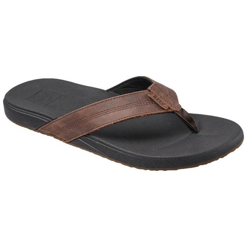 Reef Cushion Bounce Phantom Le Flip Flops - Black \u0026 Brown