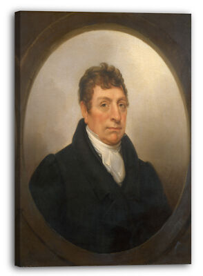 Kunstdruck Rembrandt Peale - Der Marquis de Lafayette