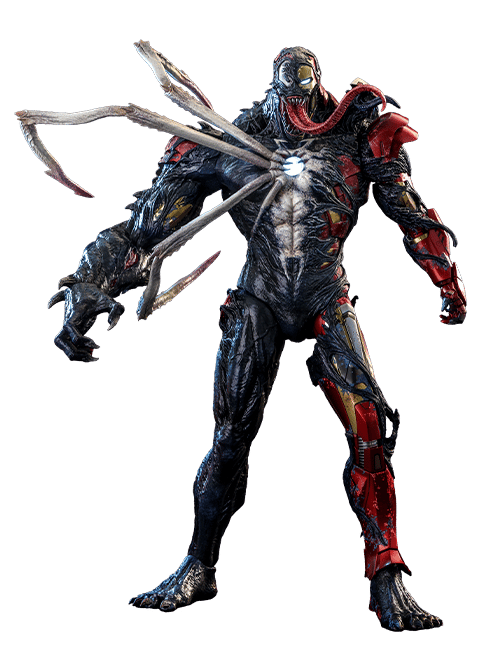 MARVEL Spider-Man: IRON MAN VENOM is VENOMIZED 1/6 Hot Toys