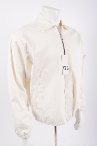 zara black harrington jacket