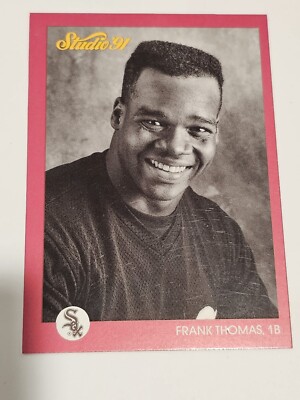 1991 Leaf Studio '91 Frank Thomas #40