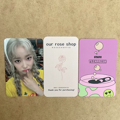 STAYC TeenFresh US Exclusive Official Photocard | eBay