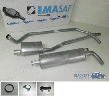 IMASAF Auspuff komplett f&uuml;r Mercedes 190 SL Cabrio 1955-1964