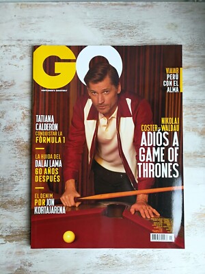 GQ Magazine Latin America Spanish Español Abril 2019 Nikolaj Costner-Waldau