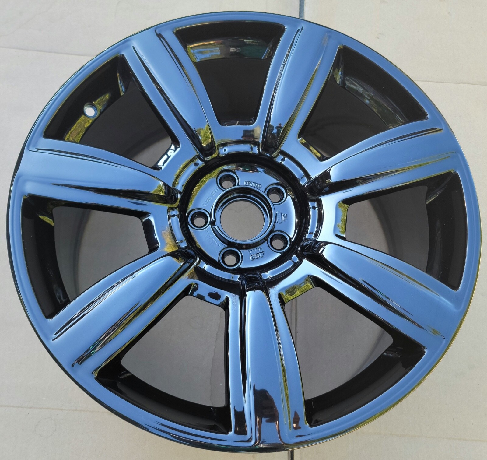 20" NW black OEM FACTORY BENTLEY FLYING SPUR CONTINENTAL GT GTC MULLINER 1 WHEEL