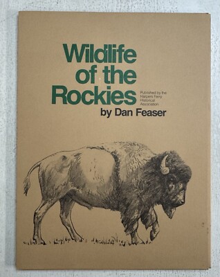 Wildlife Of The Rockies Prints Dan Feaser 12 pc Harpers Ferry Hist. 1972 LN